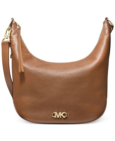 Michael Michael Kors Izzy Large Leather Shoulder Bag 